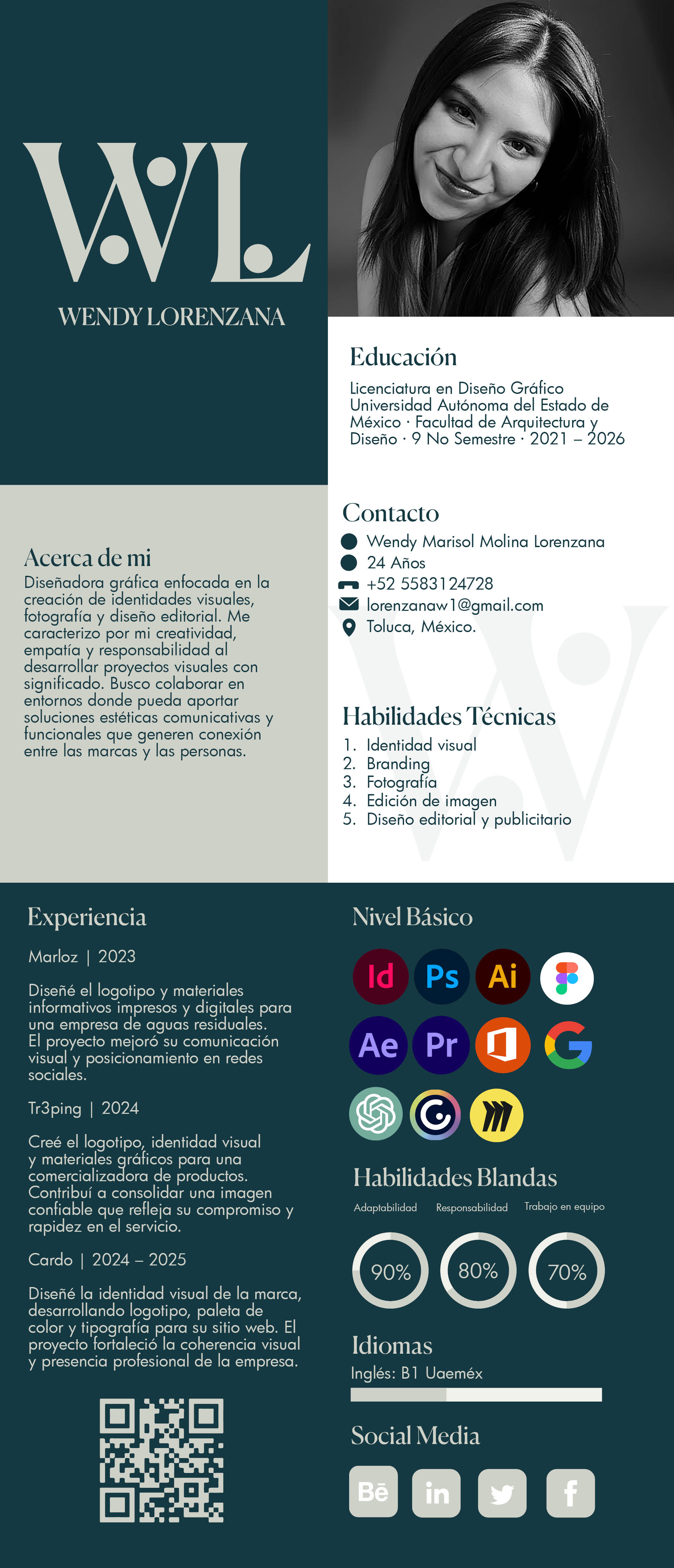 Identidad personal de Wendy Molina